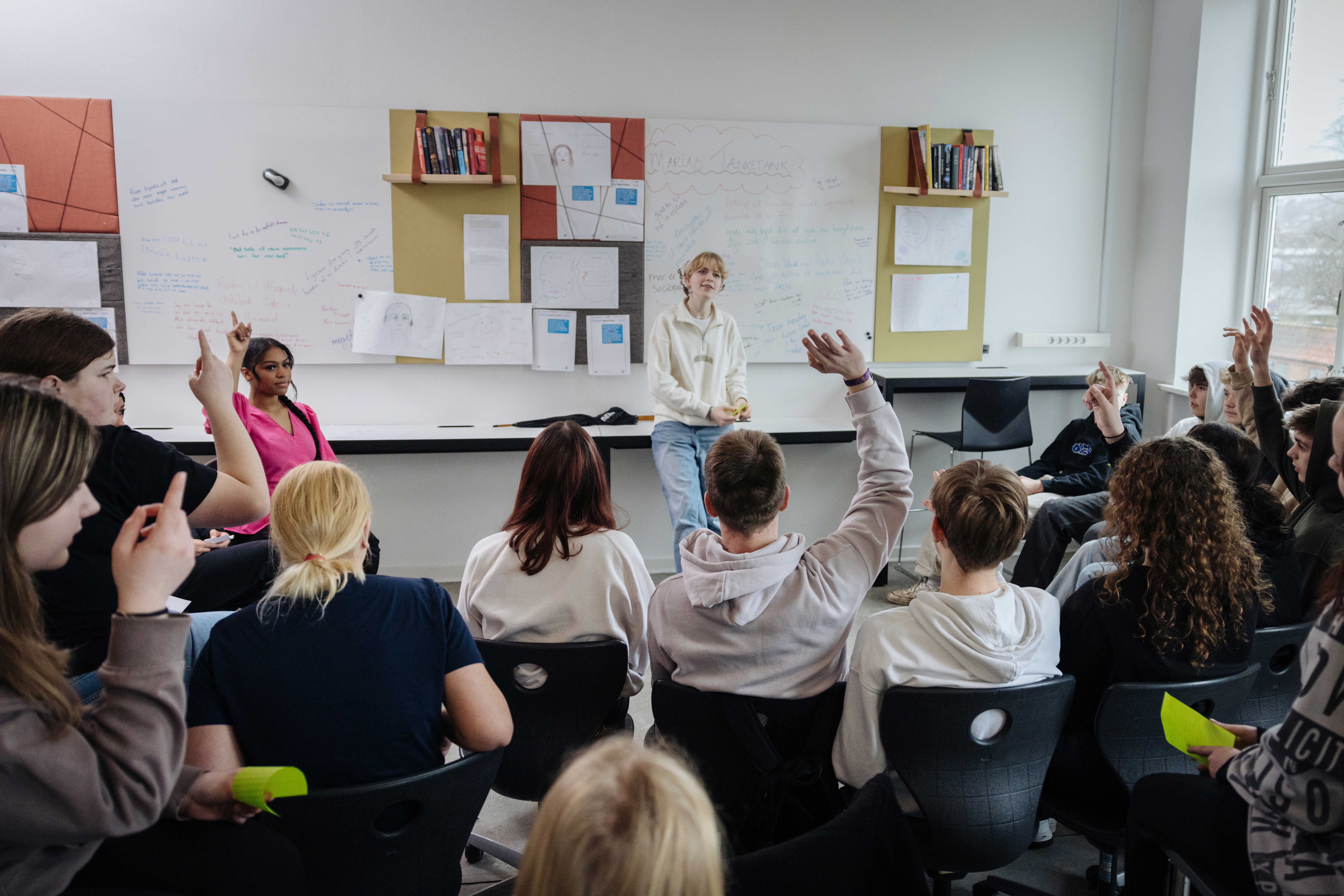 Elever i skoleklasse