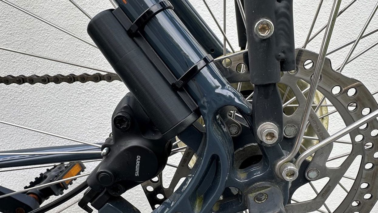 Billede af en cykel